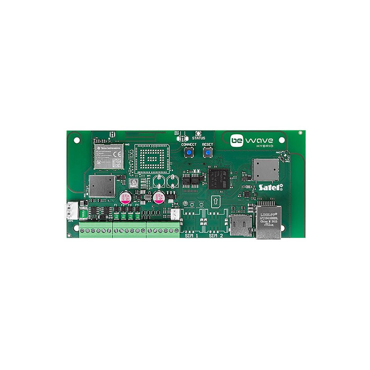 BE WAVE HYBRID 128 Hauptplatine Alarmzentrale