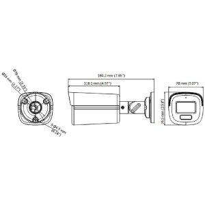 HIKVision DS-2CE12KF0T-LFS(2.8mm HD-TVI Kamera 5MP