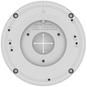 Hanwha SBV-A14B Anschlussbox für A- & Q-Serie Weiß