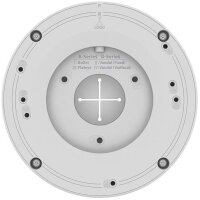 Hanwha SBV-A14B Anschlussbox für A- & Q-Serie Weiß