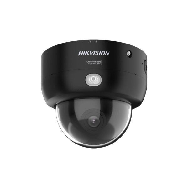 Hikvision DS-2CD2143G2-LIPTRZY(2.8/4mm)/O-STDBLACK Netzwerk Mini PTRZ Dome Kamera, 4MP, 2,8/4mm, AcuSense 3.0, Smart Hybrid Light, Weißlicht, Infrarot, IP67, IK10, schwarz