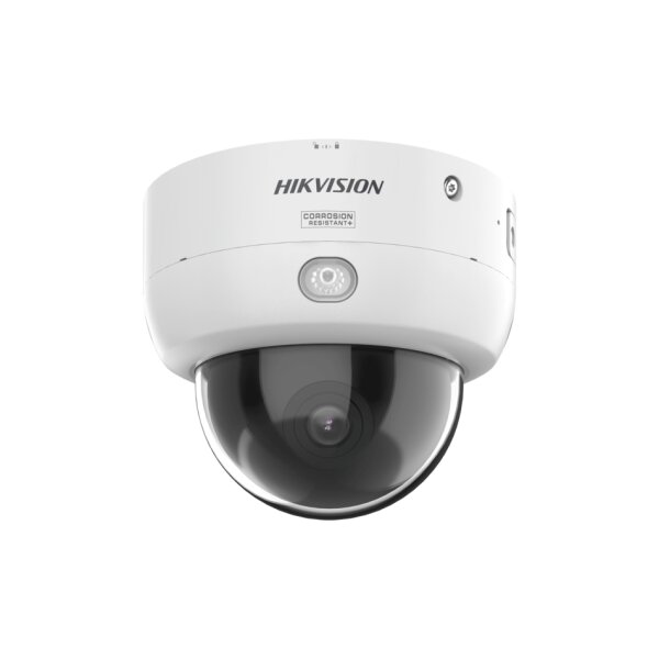 Hikvision DS-2CD2146G3-IPTRZS2UY(2.8/4mm)/eF/O-STD Netzwerk Mini PTRZ Dome Kamera, 4MP, 2,8/4mm, AcuSense 3.0, DarkFighter, Infrarot, Mic, IP67, IK10, weiß