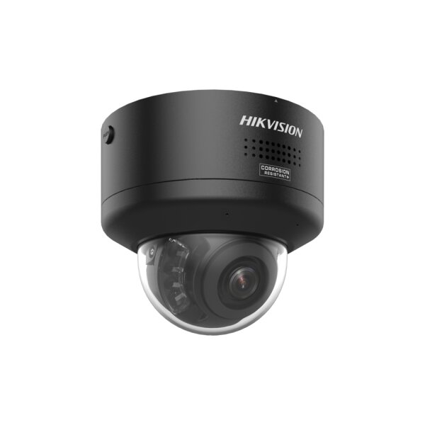 Hikvision DS-2CD2746G3-IPTRZS2UY/SL(2812)OSTDBLACK Netzwerk PTRZ Dome Kamera, 4MP, 2,8-12mm, AcuSense 3.0, DarkFighter, Infrarot, Mic, IP67, IK10, schwarz