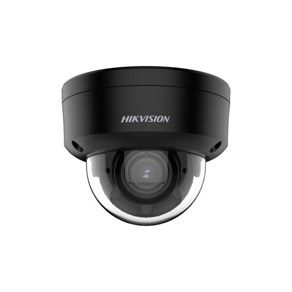 Hikvision DS-2CD2783G2-LIZS2U(2.8-12mm)O-STD/BLACK Netzwerk PTRZ Dome Kamera, 8MP, 2,8-12mm, AcuSense 3.0, Smart Hybrid Light, Weißlicht, Infrarot, Mic, IP67, IK10, schwarz