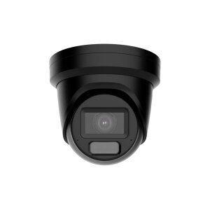 Hikvision DS-2CD2H43G2-LIZS2U(2.8-12mm)/O-STDBLACK Netzwerk Varifokal Turret Kamera, 4MP, 2,8-12mm, AcuSense, Smart Hybrid Light, Weißlicht, Infrarot, Mic, IP67, IK10, schwarz