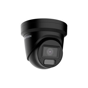 Hikvision DS-2CD2H43G2-LIZS2U(2.8-12mm)/O-STDBLACK Netzwerk Varifokal Turret Kamera, 4MP, 2,8-12mm, AcuSense, Smart Hybrid Light, Weißlicht, Infrarot, Mic, IP67, IK10, schwarz