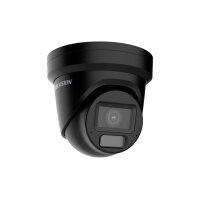 Hikvision DS-2CD2H43G2-LIZS2U(2.8-12mm)/O-STDBLACK Netzwerk Varifokal Turret Kamera, 4MP, 2,8-12mm, AcuSense, Smart Hybrid Light, Weißlicht, Infrarot, Mic, IP67, IK10, schwarz