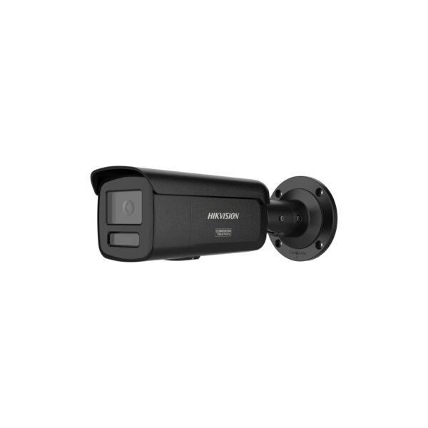 Hikvision DS-2CD2T126G3-2I2UY(2.8mm)/eF/O-STDBLACK Netzwerk Fix Bullet Kamera, 12MP, 2,8mm, AcuSense 3.0, DarkFighter, Mic, IR, IP67, schwarz