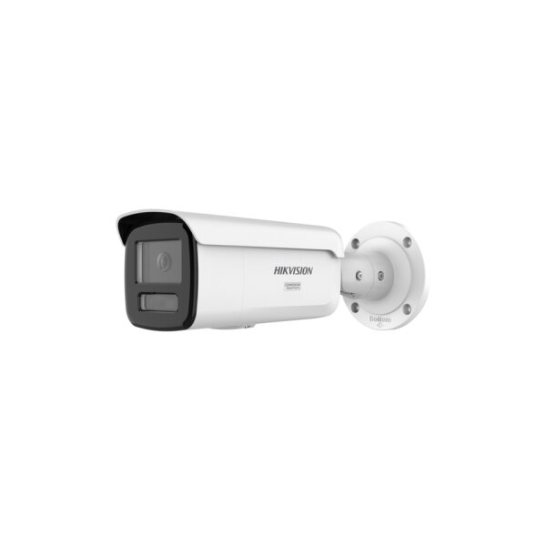 Hikvision DS-2CD2T126G3-4I2UY(2.8mm)(eF)(O-STD) Netzwerk Fix Bullet Kamera, 12MP, 2,8mm, AcuSense 3.0, DarkFighter, Mic, IR, IP67, weiß