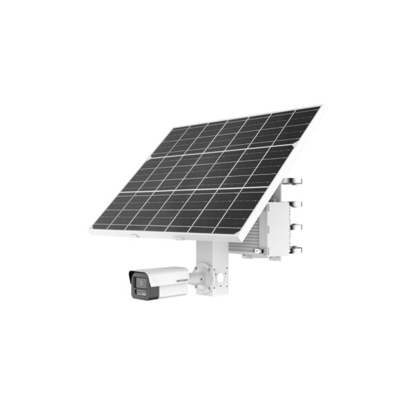 Hikvision DS-2XS6A46G1E-LIZS/C36S80(2.8-12mm)O-STD Netzwerk Bullet Kamera, Solar, 4MP, 2,8-12mm Brennweite, 80 W Photovoltaic Panel, 360 Wh Akku, 4G, IP66
