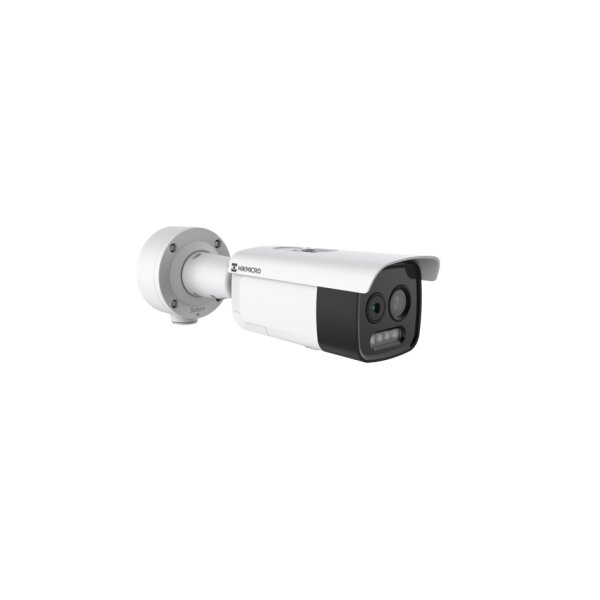 Hikvision HM-TD2628-3/G1/T3A(O-STD) Netzwerk Wärmebild Bullet Kamera, Bi-Spectral, 256x192 Thermal, 3,5mm Brennweite, 5MP, 25fps 4,3mm Brennweite, Weißlicht, IP67