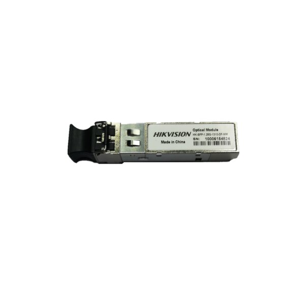 Hikvision HK-SFP-1.25G-1310-DF-MM(O-STD) SFP Modul, TX1310nm/1.25G, RX1310nm/1.25G, LC, Multi Mode und Duplex Fiber, 1km Reichweite, 0°C - 70°C