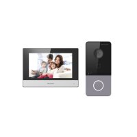 Hikvision DS-KIS603-P(C)(O-STD)/Europe BV IP Intercom Kit inkl. DS-KV6113-WPE1(C), DS-KH6320-WTE1, Netzteile