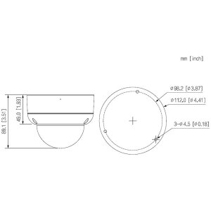 Dahua HAC-HDBW1500EAP-A-0280B-S2 Analog HD Kamera