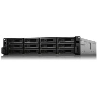 Synology RackStation SA3200D NAS & Speicherserver Rack (2U) Eingebauter Ethernet-Anschluss Schwarz, Grau D-1521