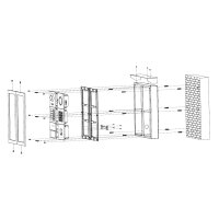 Dahua - VTM56R6 - 6 Modul Aufputz Regendach