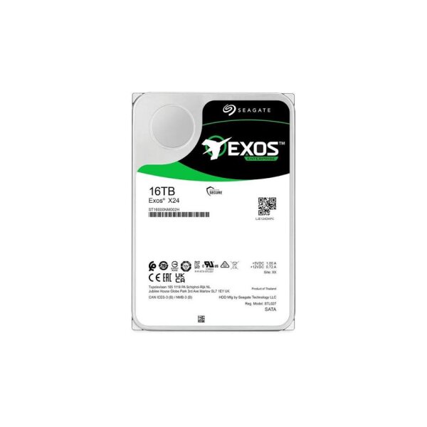 Seagate ST16000NM002H "Festplatte, 3,5"", SATA 6Gb/s, 16TB, 7200RPM, 512e/4Kn,"