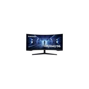 Samsung G55T Computerbildschirm 86,4 cm (34") 3440 x 1440 Pixel UltraWide Quad HD LED Schwarz