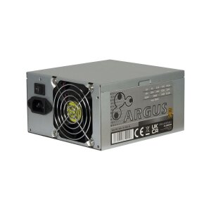 600W ATX Netzteil mit 80mm Lüfter, Kompaktlösung für 2HE Servergehäuse