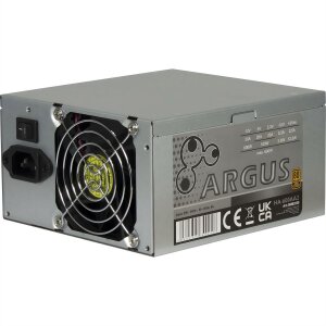 600W ATX Netzteil mit 80mm Lüfter, Kompaktlösung für 2HE Servergehäuse