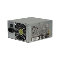 600W ATX Netzteil mit 80mm Lüfter, Kompaktlösung für 2HE Servergehäuse