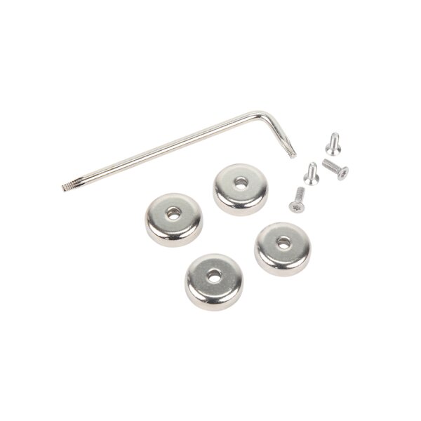 AMG Systems AMGMNT-MAG-04 Magnetischer Montagesatz für AMG Geräte enthält 4x Magnete, 4x M2,5 x 12 CSK Torx & 4x M3 x 8 CSK Pozi Montageschrauben & 1x T8 Torx