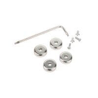 AMG Systems AMGMNT-MAG-04 Magnetischer Montagesatz für AMG Geräte enthält 4x Magnete, 4x M2,5 x 12 CSK Torx & 4x M3 x 8 CSK Pozi Montageschrauben & 1x T8 Torx