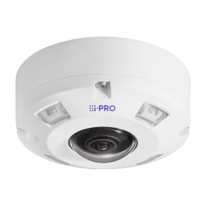 i-PRO WV-X45501-F1L Outdoor VANDAL Fisheye Kamera 5MP, 180°/360°, IR-LED 21m