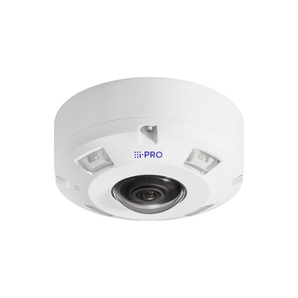 i-PRO WV-X45501-F1LVOutdoor VANDAL Fisheye Kamera 5MP , 180°/360°, IR-LED 21m