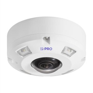 i-PRO WV-X45501-F1LVOutdoor VANDAL Fisheye Kamera 5MP , 180°/360°, IR-LED 21m
