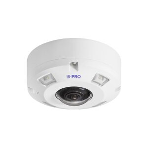 i-PRO WV-X45701-F1LM Outdoor VANDAL Fisheye Kamera 12,5MP, 180°/360°, IR-LED 21m
