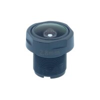 AXIS LENS M12 2.8 MM F2.0 IR 10 PCS Objektiv, M12, 2,8 mm, F2.0, IR-korrigiert, 10er-Pack