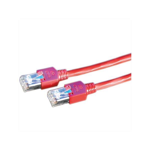 KERPEN Patchkabel Cat.5e (Class D) SF/U, MegaLine D1-20, rot, 5 m