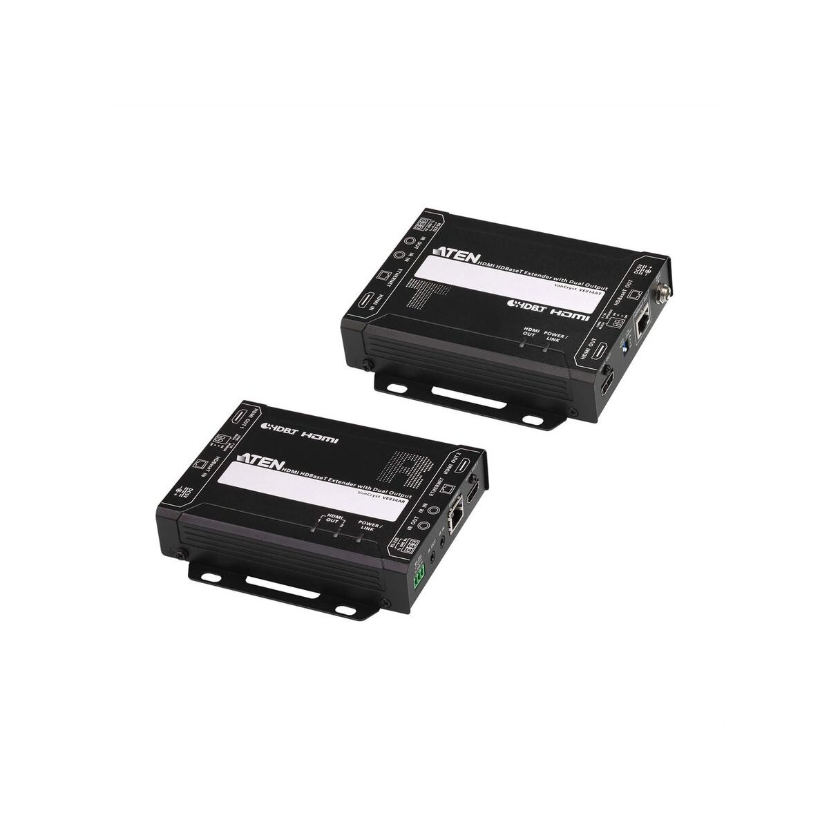 ATEN VE814A HDMI Extender, Dual Display, 4k bei 100m