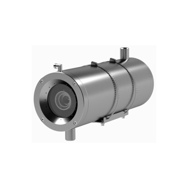 Global Proof TBL6010 IP Netzwerk Edelstahl Bullet Kamera, 2MP, 32x optischer Zoom, luftgekühlt für Temperaturen bis +300°C, AISI 316L, IP66