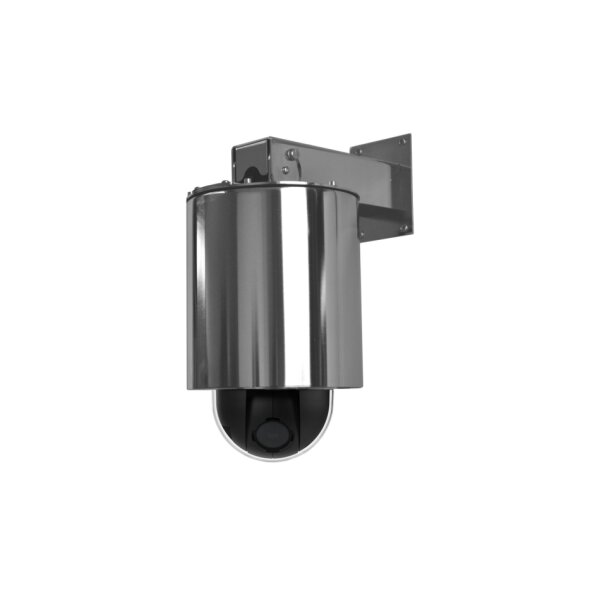 Global Proof DCX5000 IP Netzwerk Edelstahl PTZ Kamera, 2MP, 30x optischer Zoom, für den Einsatz in maritimen / aggressiven Umgebungen, AISI 316L, IP67