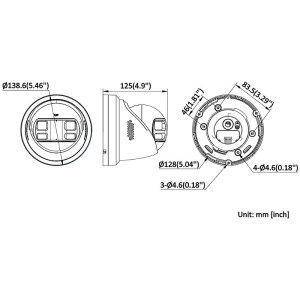 HIKVision DS-2CD23127G3P-LIS2UY/SL(180°) IP-Kamera