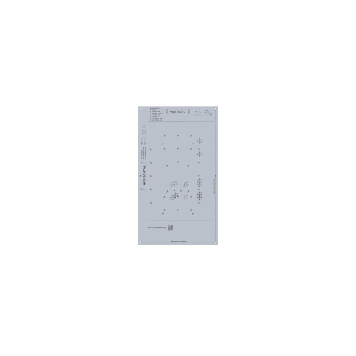 2N Retrofit Intercom Cover Plate - Large box