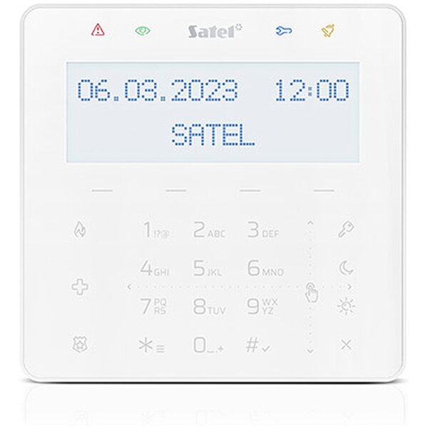 Satel INT-KSG2R-W Bedienteil mit Display