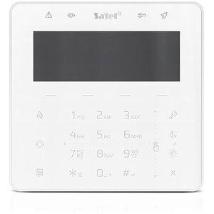 Satel INT-KSG2R-W Bedienteil mit Display