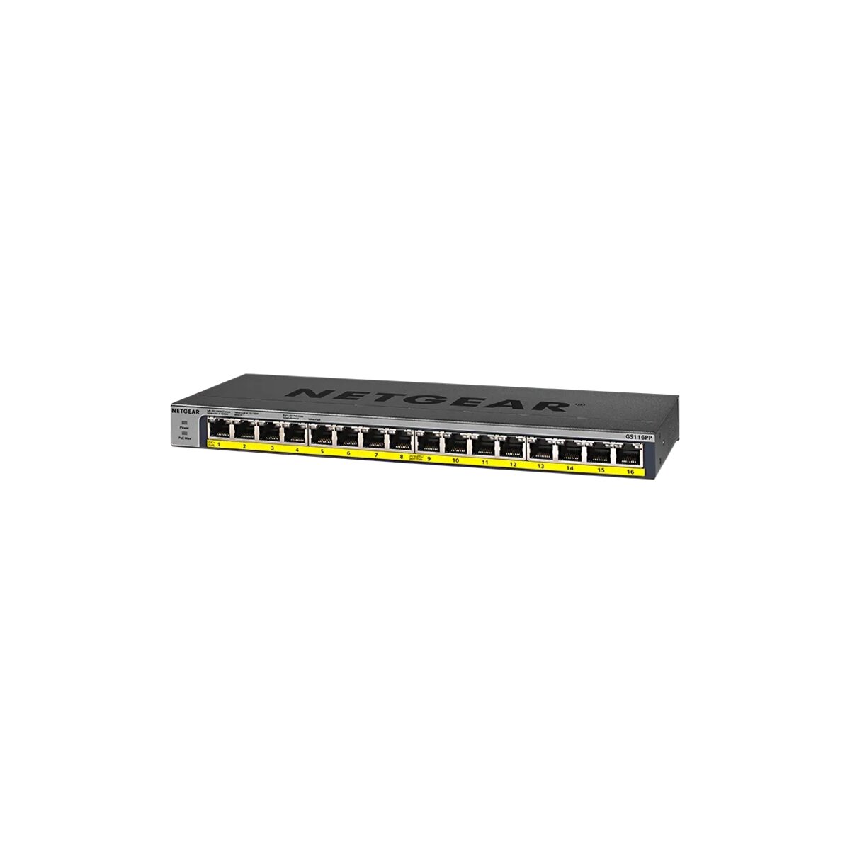 Netgear GS116PP-100EUS Gigabit Switch, 1 box