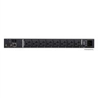 ATEN PE6208AV IP-Fernschaltsteckdose, 8 Port, 1HE für A/V Anwendungen, 8 x IEC320 C1316A, Energiemessung