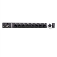 ATEN PE6208AV IP-Fernschaltsteckdose, 8 Port, 1HE für A/V Anwendungen, 8 x IEC320 C1316A, Energiemessung