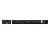 ATEN PE6208AV IP-Fernschaltsteckdose, 8 Port, 1HE für A/V Anwendungen, 8 x IEC320 C1316A, Energiemessung