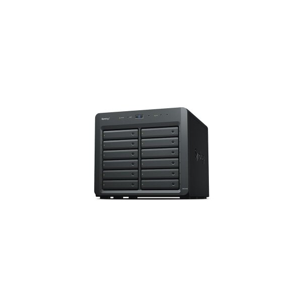 Synology DX1215II Speicherlaufwerksgehäuse HDD / SSD-Gehäuse Schwarz 2.5/3.5"
