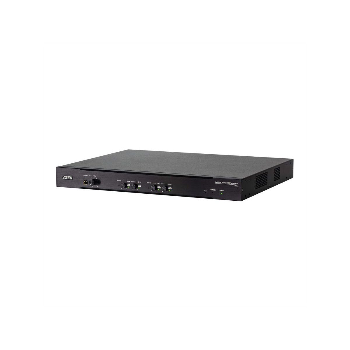 ATEN AP412 4 x 120W Leistungsverstärker mit DSP