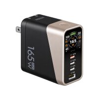 ATEN UP5165 165W 4P Smart Display Charger, GaN, 165W