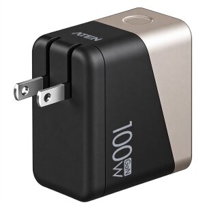 ATEN UP5100 100W 4P Smart Display Charger, GaN, 100W