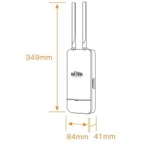 Outdoor-WLAN-Router, LTE CAT.4 150Mps, IP65, weiß