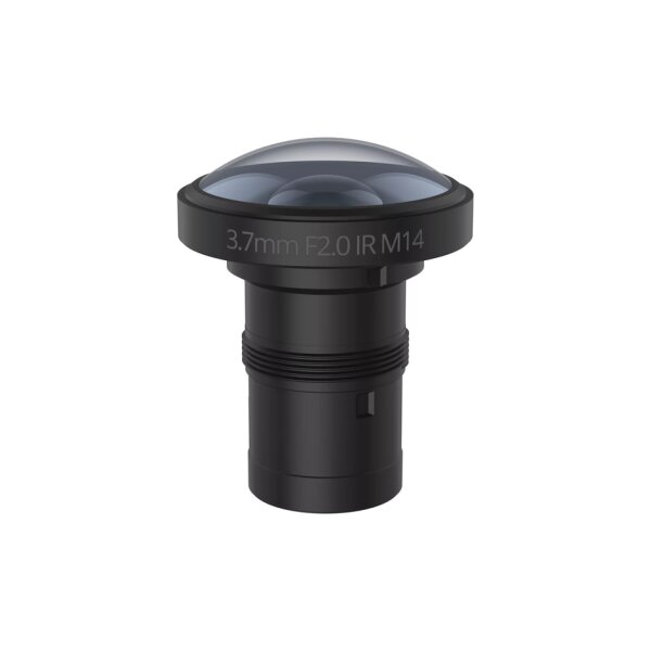 AXIS LENS M14 3.7 MM F2.0 IR Objektiv, M14, 3,7 mm, F2.0, IR-korrigiert, 4er-Pack, Ersatzteil